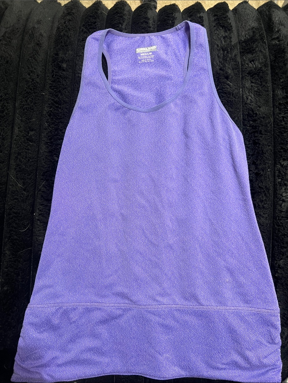 Kirkland Signature Lavender Racerback Athletic Tank